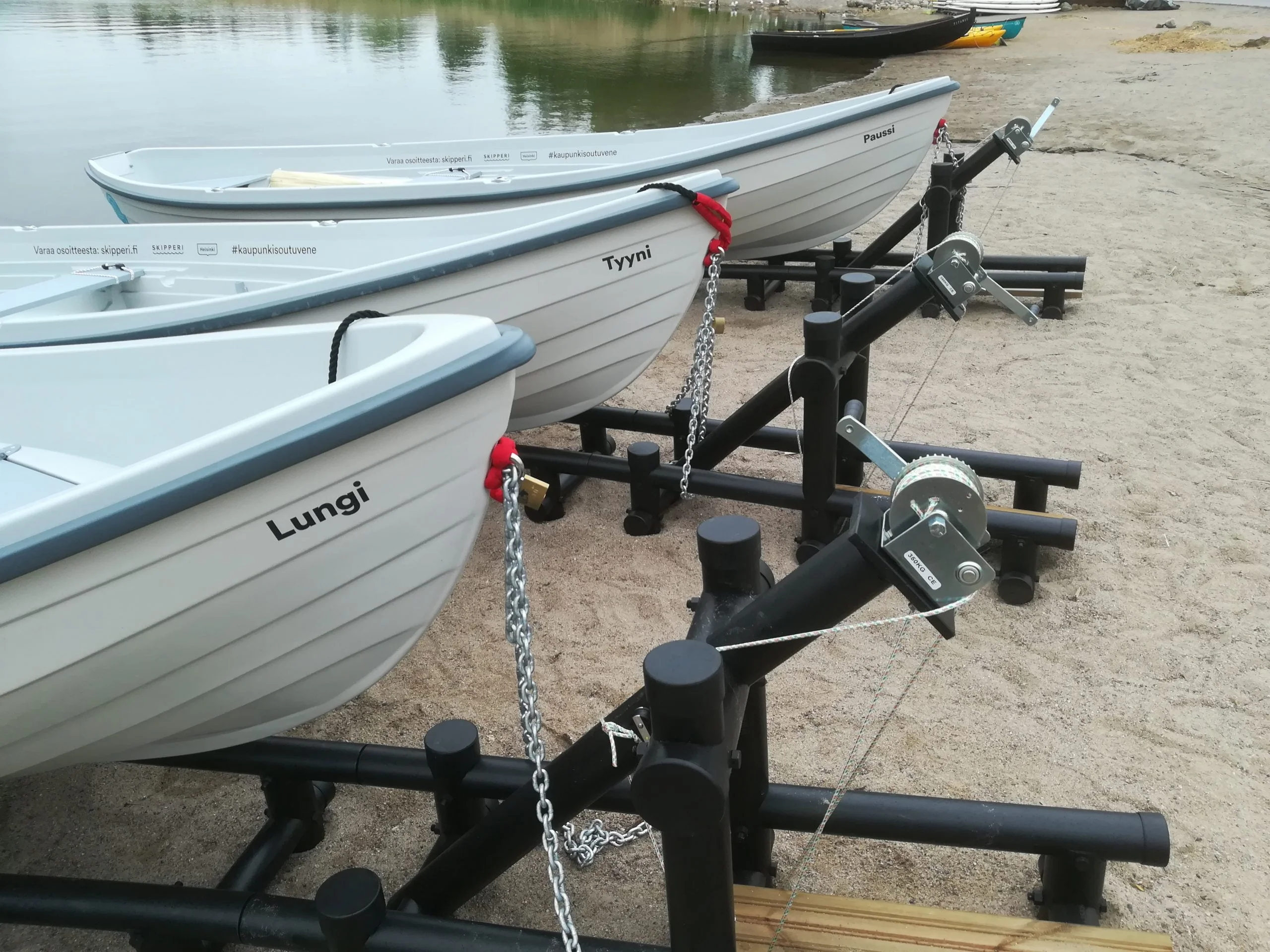 Rowboat Dock with Winch - Image 4