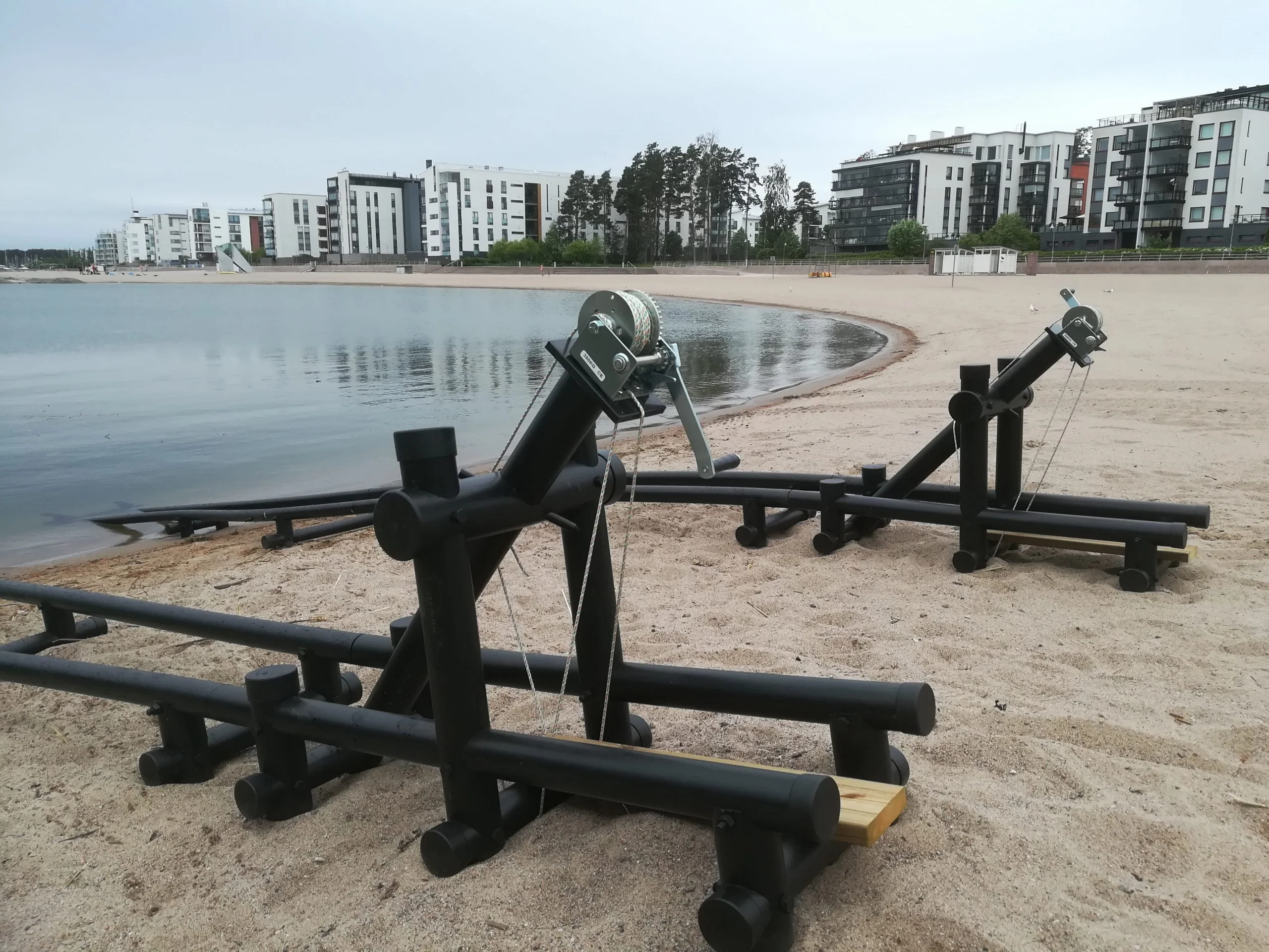 Rowboat Dock with Winch - Image 5