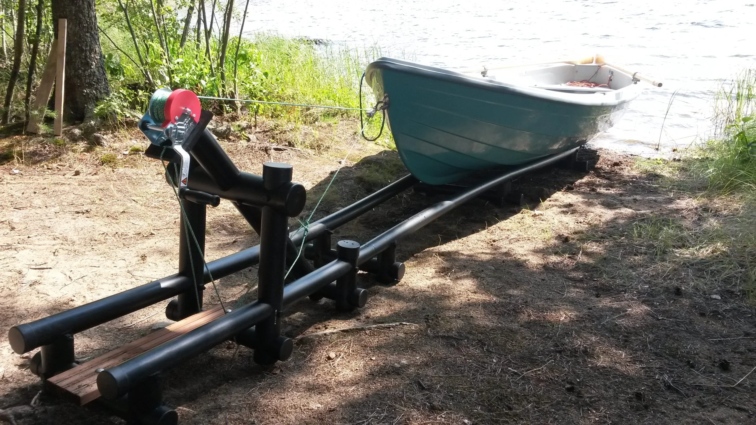 Rowboat Dock with Winch - Image 8