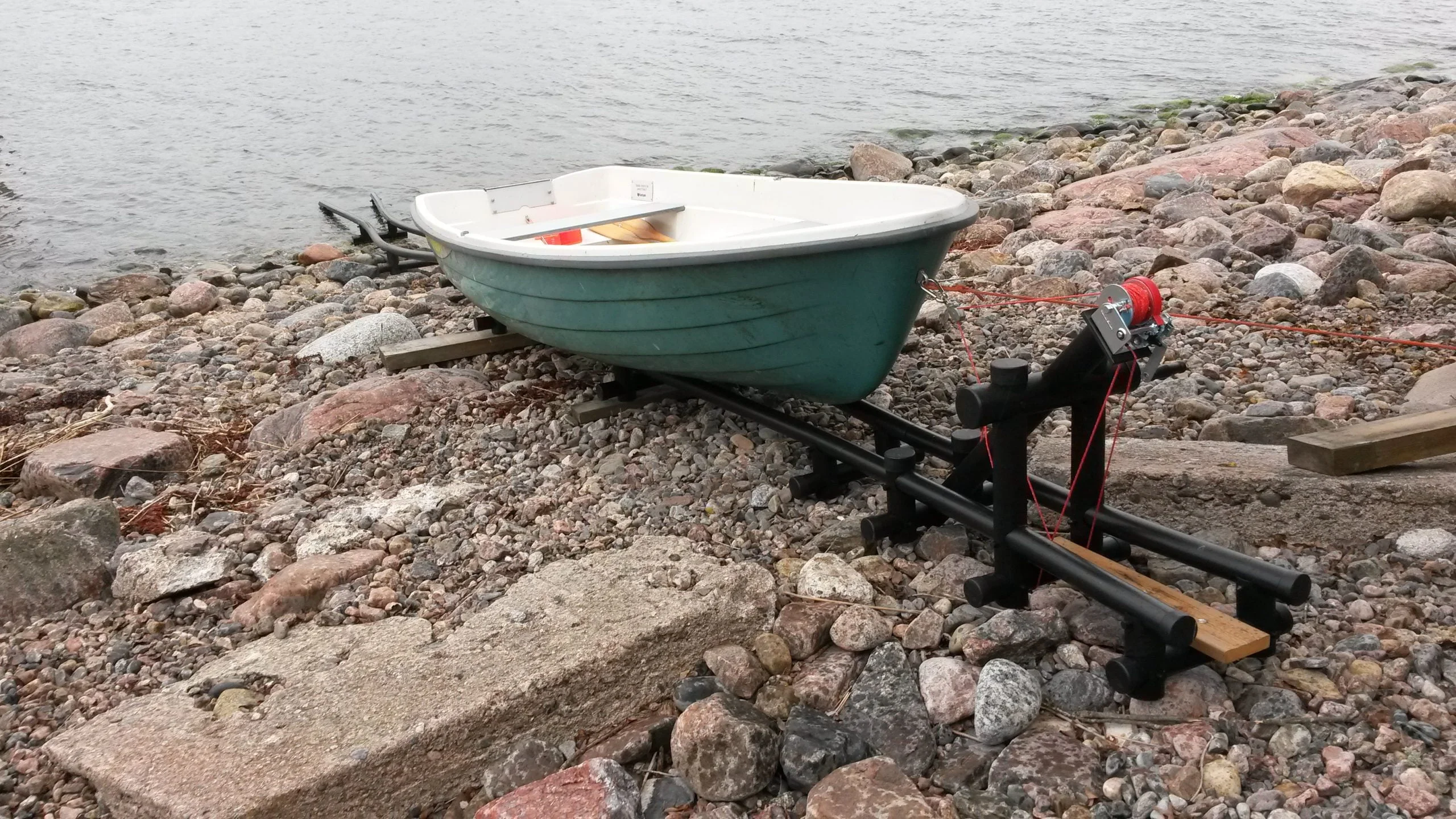 Rowboat Dock with Winch - Image 7