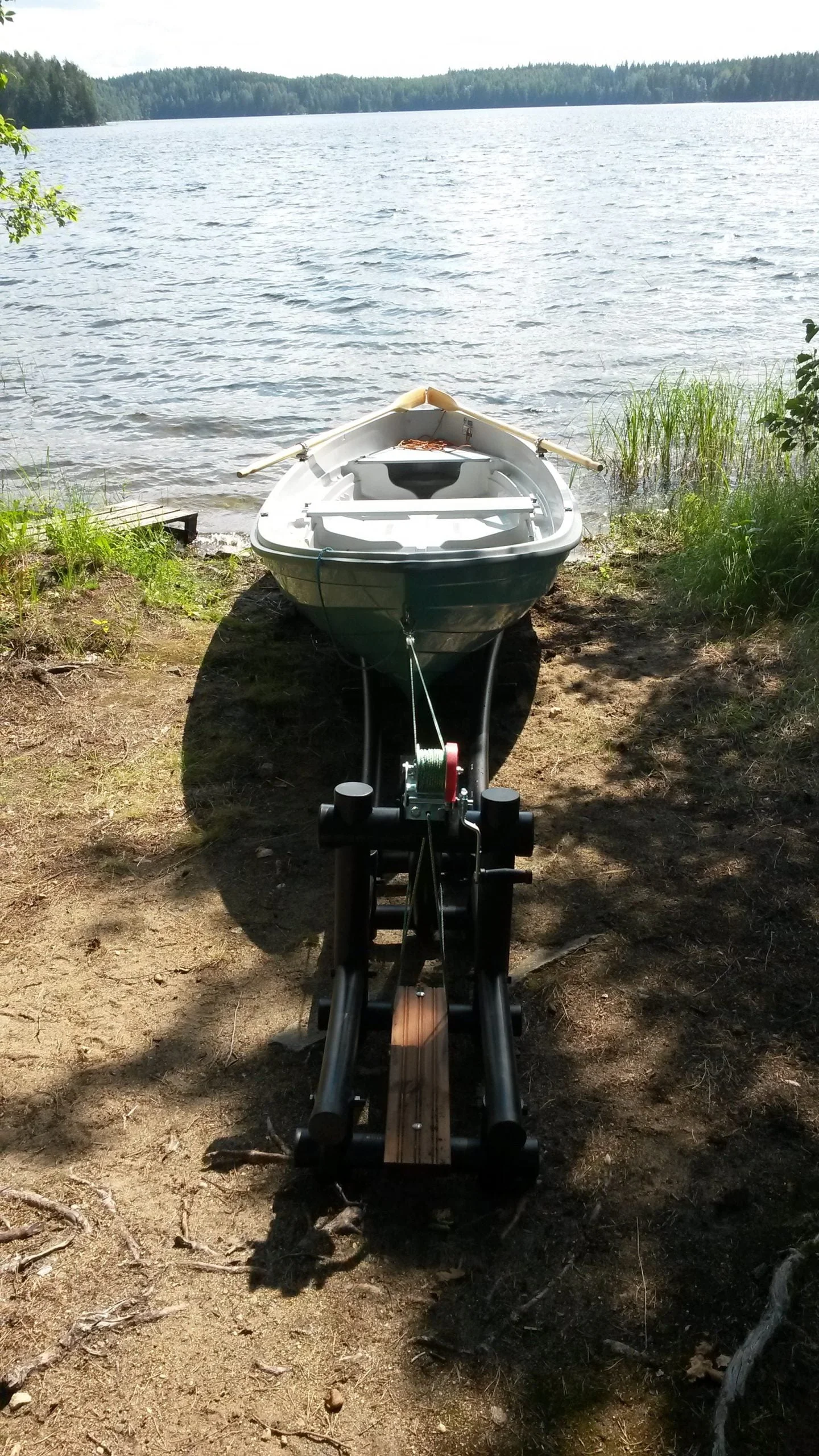 Rowboat Dock with Winch - Image 12